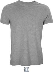 Neoblu 3775 LORIS / Tricou piqué unisex - gri melanj 4XL (24377507714)