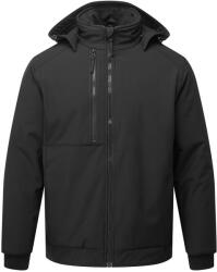 Portwest WX2 ECO CD874 / Jachetă de lucru cu softshell căptușit - neagră 6XL (CD874BKR6XL)