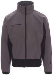 PAYPER STORM 000215-0053 / Jachetă softshell cu glugă în guler - gri/negru L (000215005313033L)