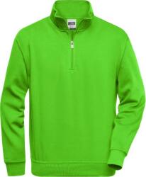 Daiber JN 831 / Hanorac de lucru bărbătesc cu fermoar 1/2 - verde lime 4XL (02083104214)