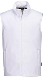 Portwest PRINT A PROMO TK22 / Vestă softshell - albă 5XL (TK22WHR5XL)
