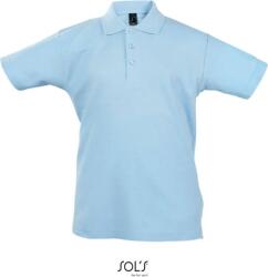 SOL'S SUMMER II / Tricou polo pentru copii - albastru deschis 96-104 (25134541084)