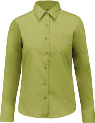 Kariban Vintage JESSICA K549 / Cămașă cu mânecă lungă pentru femei - lime ars XXXL (20K549g7213)