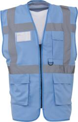Yoko Vestă YOKO HI-VIS HVW801 / multifuncțională - albastru deschis L (79W80141003)