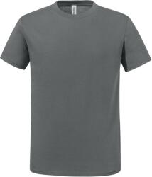  JERZEES 470M ECO PREMIUM / Tricou unisex cu mânecă scurtă din bumbac organic - rock M (09470Maiv02)
