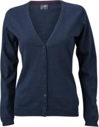 Daiber JN 660 / Cardigan de damă cu decolteu în V - bleumarin S (02066000301)