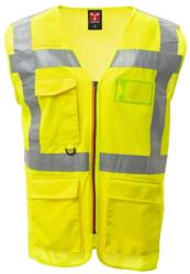 PAYPER EXTRA MESH S00245-P058 / Vestă de înaltă vizibilitate - galben fluorescent XL (S00245P05801006XL)