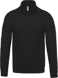 Kariban Vintage Hanorac KARIBAN VINTAGE K478 / cu fermoar 1/4 - negru L (20K47800203)