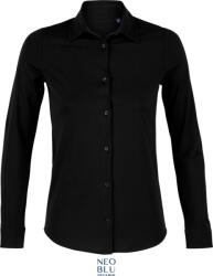 Neoblu 3199 BALTHAZAR WOMEN / Cămașă cu mânecă lungă pentru femei - negru intens L (243199n1103)