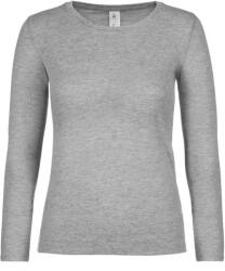 B&C be inspired B&C E150 LSL / Tricou cu mânecă lungă pentru femei - gri sport XXL (01006T62005)