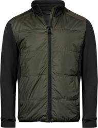 TEE JAYS TJ9110 / Jachetă hibridă elastică pentru bărbați - verde închis/negru XXXL (189110zk613)