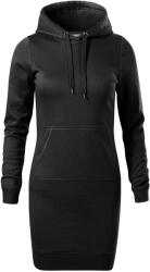 MALFINI, a. s MALFINI SNAP 419 / Rochie cu glugă pentru femei - neagră L (4190115)