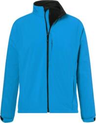 Daiber JN 135 / Jachetă softshell bărbătească cu 3 straturi - aqua M (02013502202)