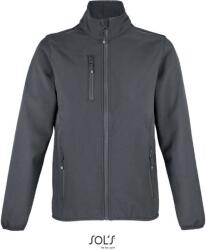 SOL´S FALCON / Jachetă softshell cu 3 straturi pentru femei - gri cărbune XXL (25382823805)