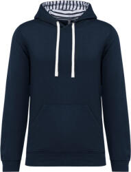 Kariban Vintage K4013 / Hanorac unisex - bleumarin/mariniere XL (20K013ze304)