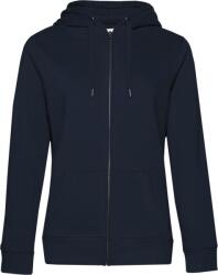 B&C be inspired B&C QUEEN ZIPPED HOOD / Hanorac cu fermoar pentru femei - bleumarin, mărimea L (01W03Q00303)