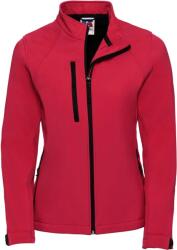 Russell Athletic 140F / Jachetă softshell cu 3 straturi pentru femei - roșu clasic XXXL (10140F24813)