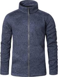 PROMODORO 7720 / Jachetă tricotată din fleece pentru bărbați - albastru melanj XXXL (407720n2813)