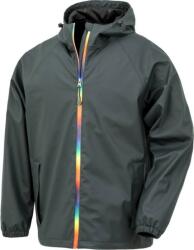 RESULT R 908X PRISIM / Jachetă de ploaie unisex - negru măsliniu XS (30908Xagq00)