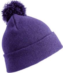 RESULT RC 028X / Căciulă tricotată cu pompom - violet Universal (28028X35099)