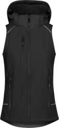PROMODORO 7845 / Vestă softshell cu 2 straturi pentru femei - neagră, mărimea S (40784500201)