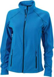 Daiber JN 596 / Jachetă structurată din fleece pentru femei - turcoaz/bleumarin S (02059660901)