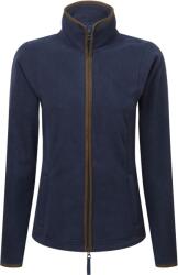 Premier PR 824 ARTISAN / Hanorac din fleece pentru femei - bleumarin/maro XXXL (390824zb813)