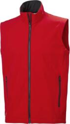 Helly Hansen MANCHESTER 74086 / Vestă softshell cu 3 straturi pentru bărbați - roșu alert S (594086aij01)