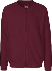 Neutral O 73501 / Hanorac unisex din bumbac organic - bordeaux M (77730106602)