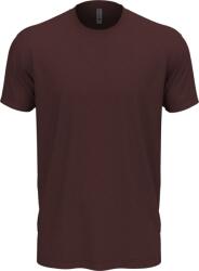 Next level apparel N 3600 / Tricou unisex cu mânecă scurtă - roșu-cenușiu M (083600v9802)