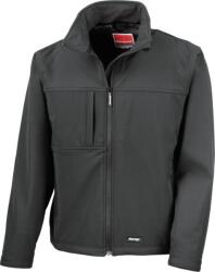 RESULT R 121M / Jachetă softshell bărbătească cu 3 straturi - neagră L (30121X00203)