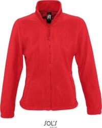 SOL´S NORTH / Jachetă fleece pentru femei - roșu S (25545000401)