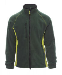 PAYPER ASPEN+ 001004-0069 / Jachetă bărbătească din fleece bicolor - verde/verde acid S (001004006907010S)