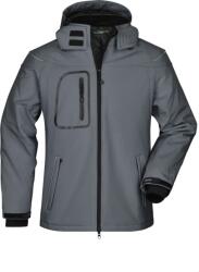 Daiber JN1000 / Jachetă softshell de iarnă cu 3 straturi pentru bărbați - carbon XXL (02100002505)