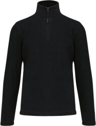 Kariban Vintage ENZO K912/ Hanorac bărbătesc din fleece - negru 4XL (20K91200214)