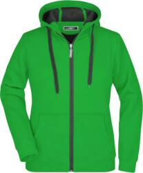 Daiber JN 354 / Hanorac de damă - verde ferigă/grafit M (020354k8402)