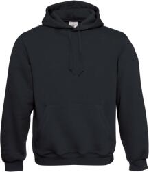 B&C be inspired B&C HOODED / Hanorac bărbătesc cu buzunar tip cangur - negru XXXL (01062000213)