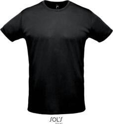 SOL'S SPRINT / Tricou sport unisex - negru XL (25299500204)