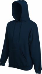 Fruit of the Loom CLASSIC HOODED SWEAT / Hanorac bărbătesc cu glugă dublă - albastru închis XXXL (162208a3613)