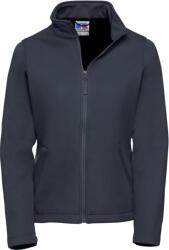 Russell Athletic 040F / Jachetă softshell elegantă cu 2 straturi pentru femei - bleumarin francez XL (10040F29004)