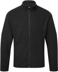Portwest ESSENTIAL ES1 ES400 / Hanorac bărbătesc din fleece cu fermoar - negru, mărimea S (ES400BKRS)