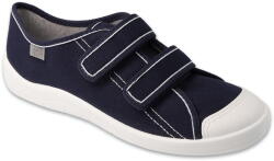 Befado 124Q TIM / Teniși din pânză cu velcro - bleumarin 37 (124Q005-37)