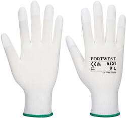 Portwest FINGERTIP A121 / Mănuși imersate în PU - albe, XS (A121WHRXS)