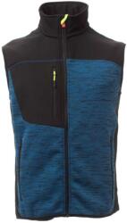 PAYPER TOUR S00361-0103 / Vestă tehnică tricotată cu inserții softshell - albastru melanj/negru XXS (S00361010308038XXS)