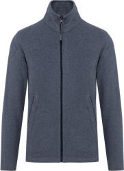 Kariban Vintage FALCO K911 / Hanorac bărbătesc din fleece - bleumarin francez heather XXXL (20K911r5913)