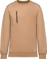 Wk Designed To Work WK CONCEPUT TO WORK WK 403 / Hanorac de lucru unisex - nisip/negru L (20W403zz903)