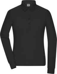 Daiber JN 1841 / Tricou polo de lucru cu mânecă lungă pentru femei - negru XXL (02184100205)