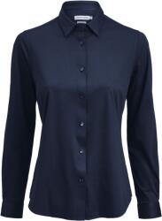 J. Harvest & FROST IB 132 MODERN / Bluză interlock cu mânecă lungă pentru femei - bleumarin XXL (63320500305)