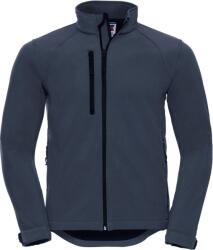 Russell Athletic 140M / Jachetă softshell bărbătească cu 3 straturi - bleumarin francez S (10140M29001)