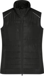 Daiber JN 1821 / Vestă hibridă pentru femei - negru/negru L (02182180803)